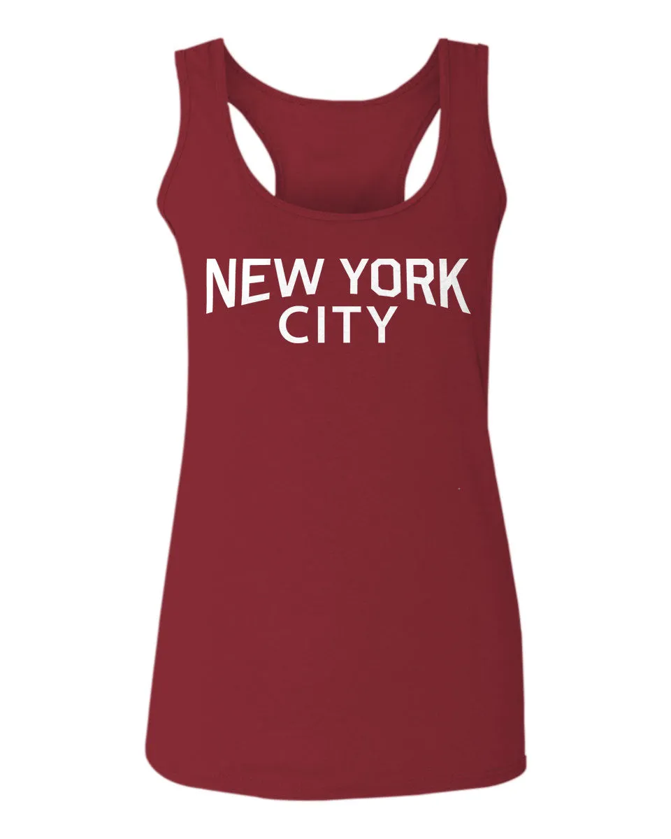 VICES AND VIRTUESS Cool Lennon Hipster Vintage Graphic New York City NYC Printed  women's Tank Top sleeveless Racerback