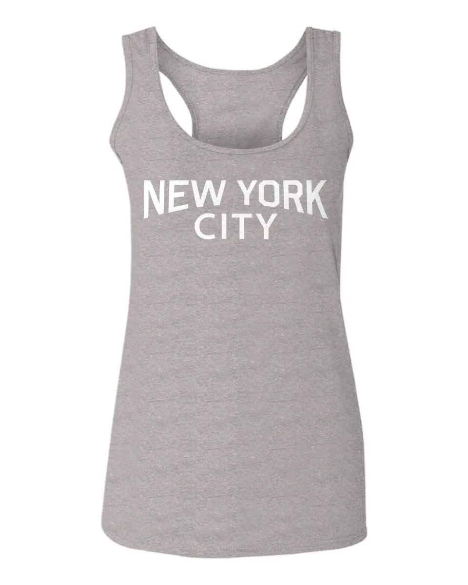 VICES AND VIRTUESS Cool Lennon Hipster Vintage Graphic New York City NYC Printed  women's Tank Top sleeveless Racerback