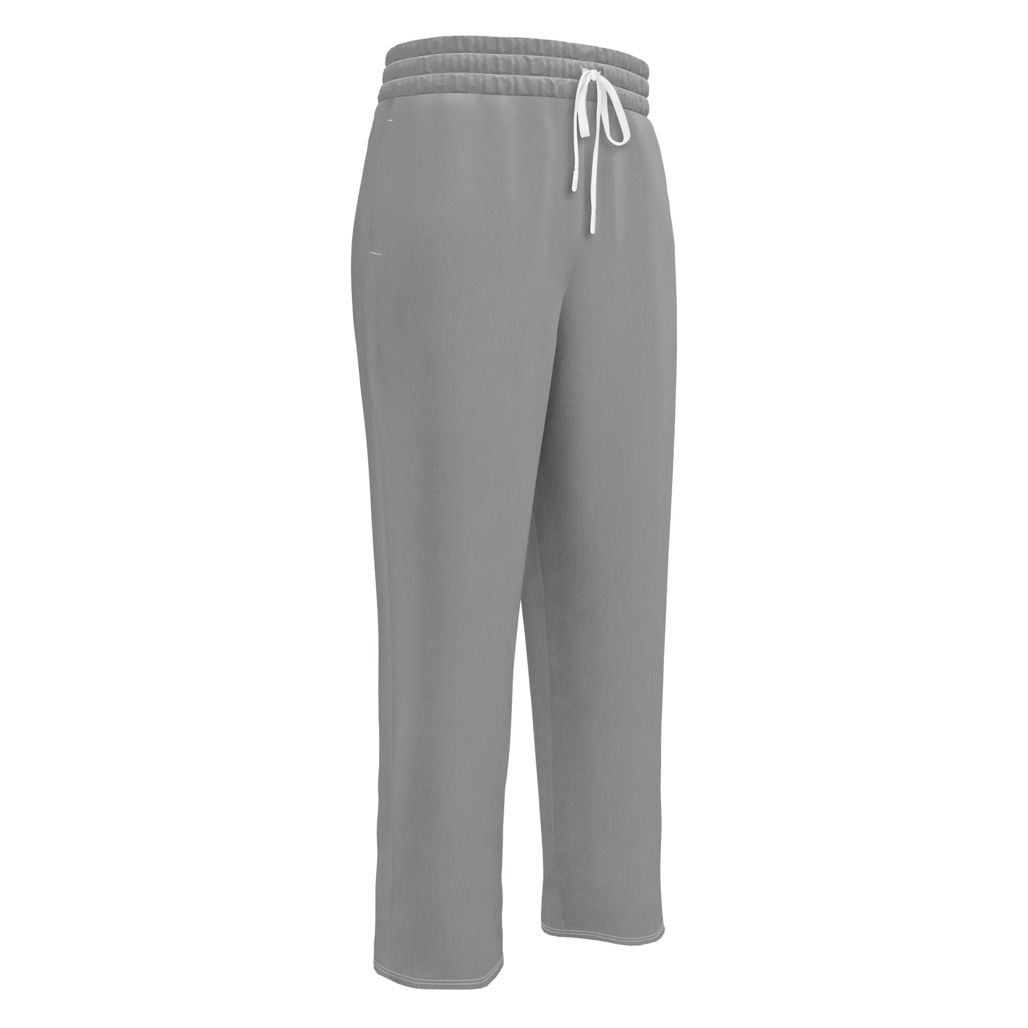 Views of Grey Wide-Leg Joggers