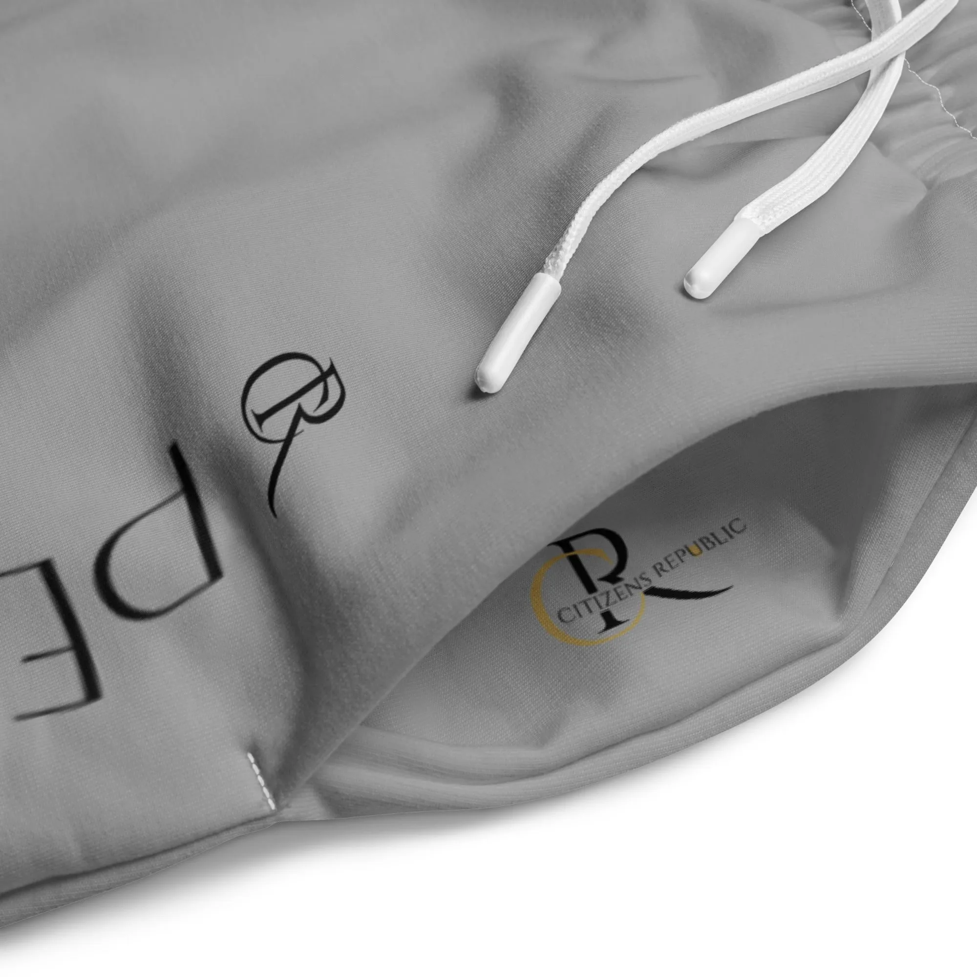 Views of Grey Wide-Leg Joggers