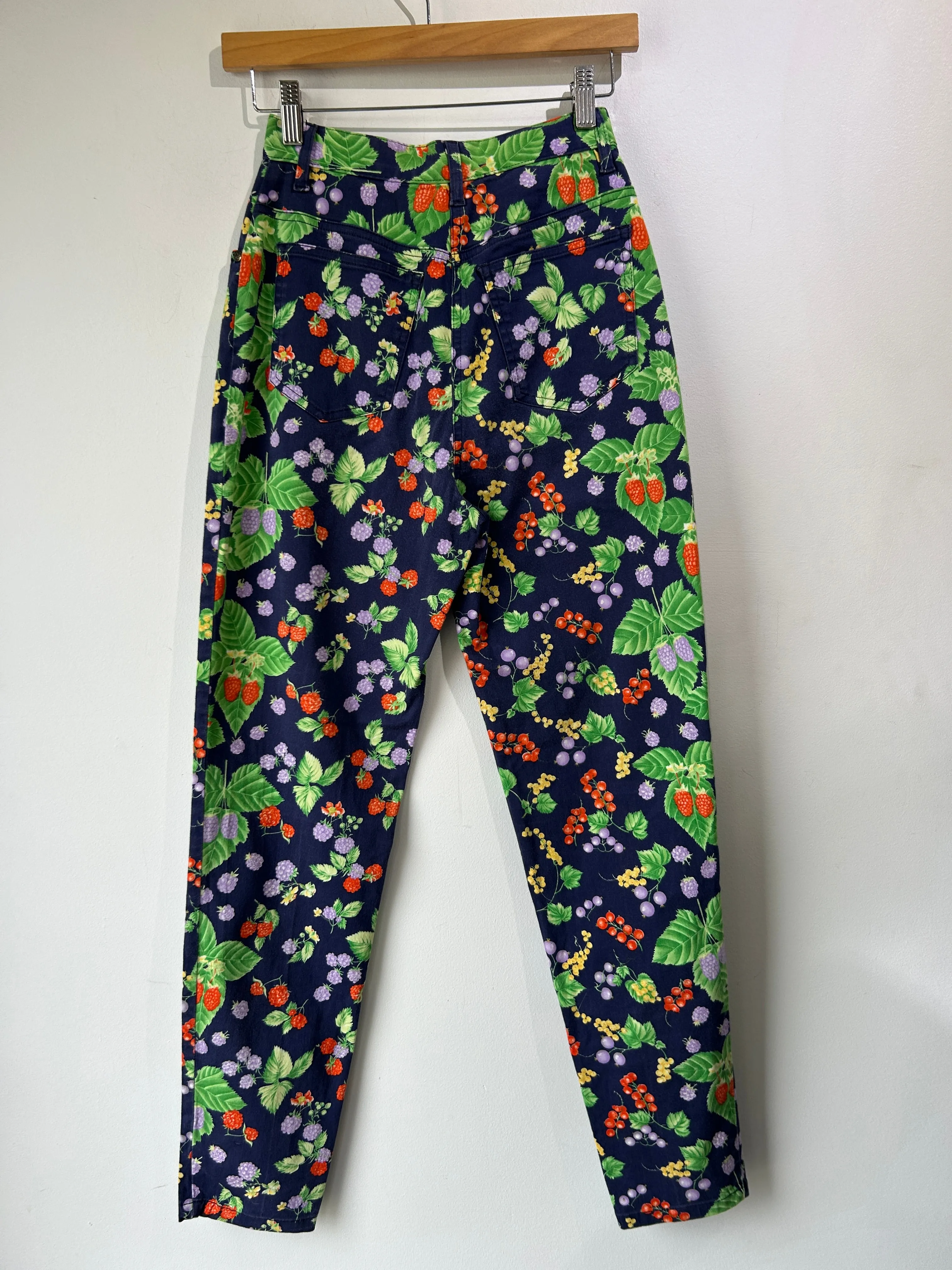 Vintage Elegance Paris Fruit Pants