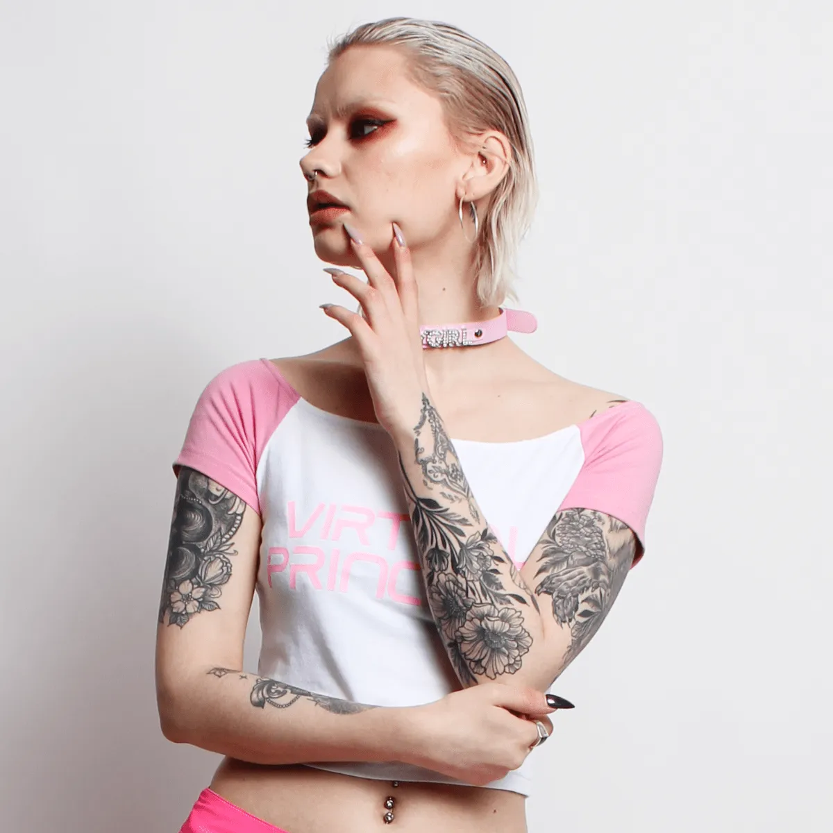 VIRTUAL PRINCESS ELLE CROP TOP