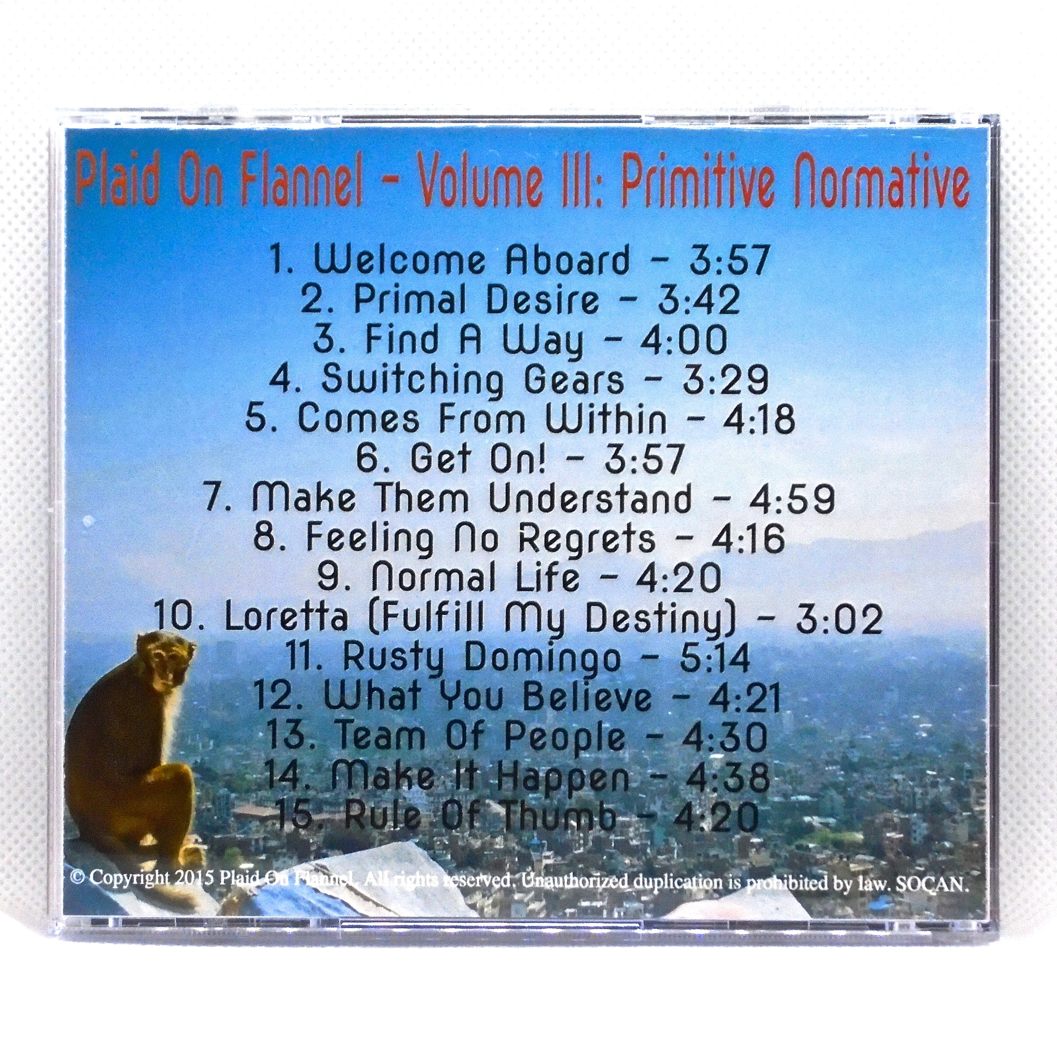 Vol. III: Primitive Normative (CD)