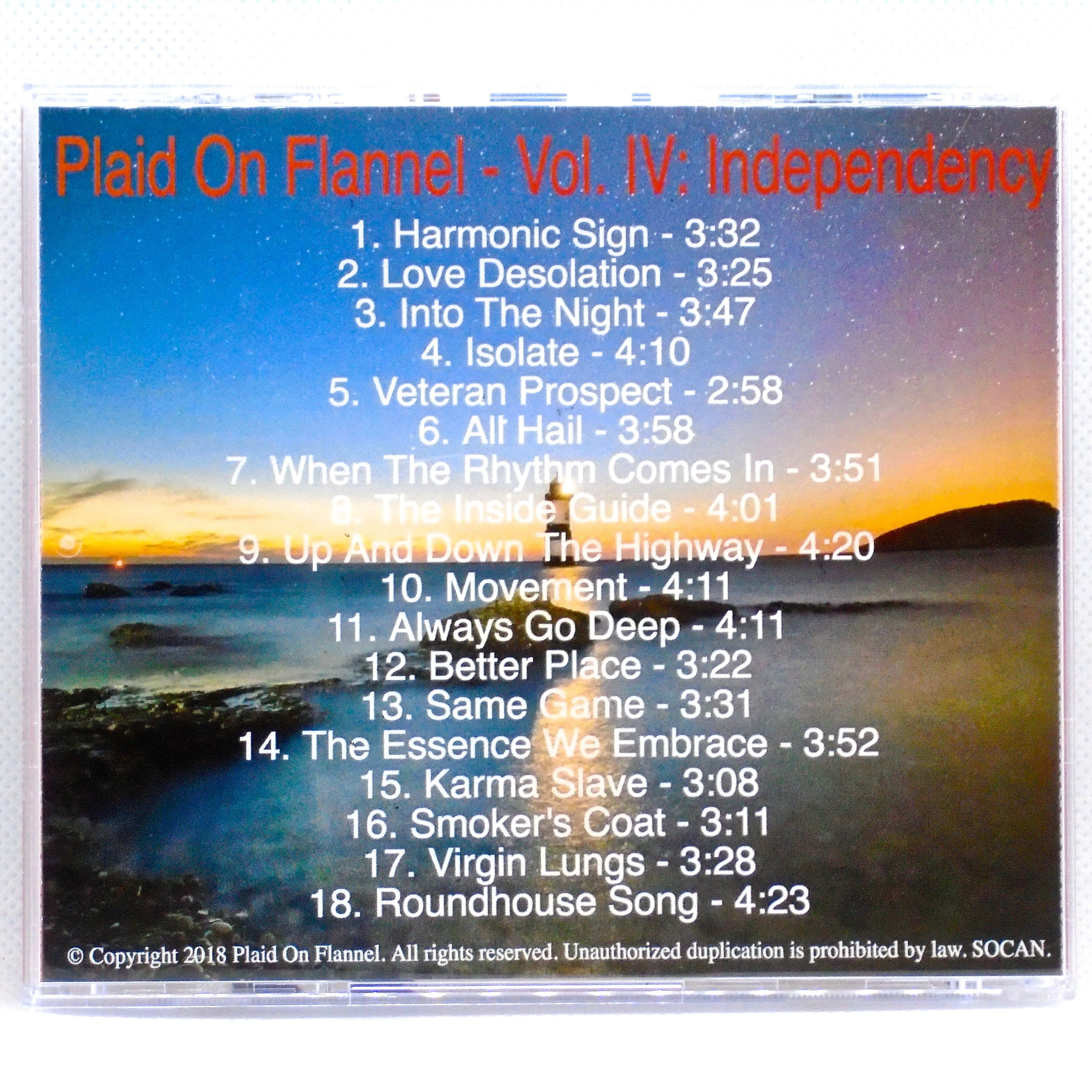 Vol. IV: Independency (CD)