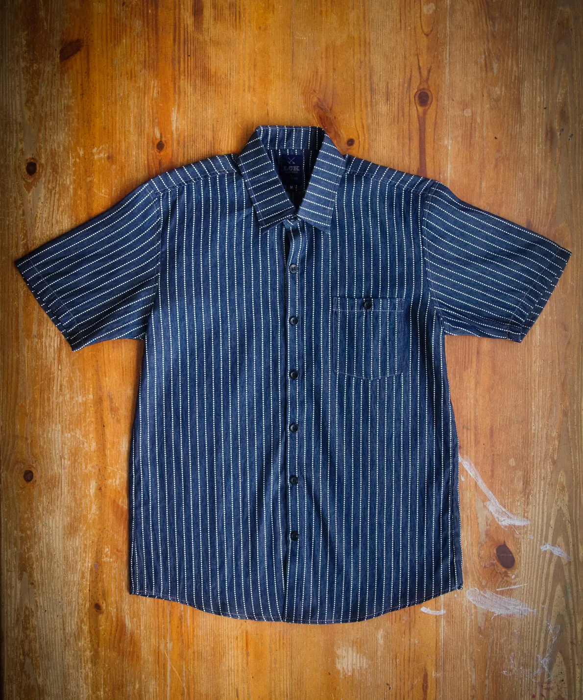 Wabash Stripe Short Sleeve Shirt