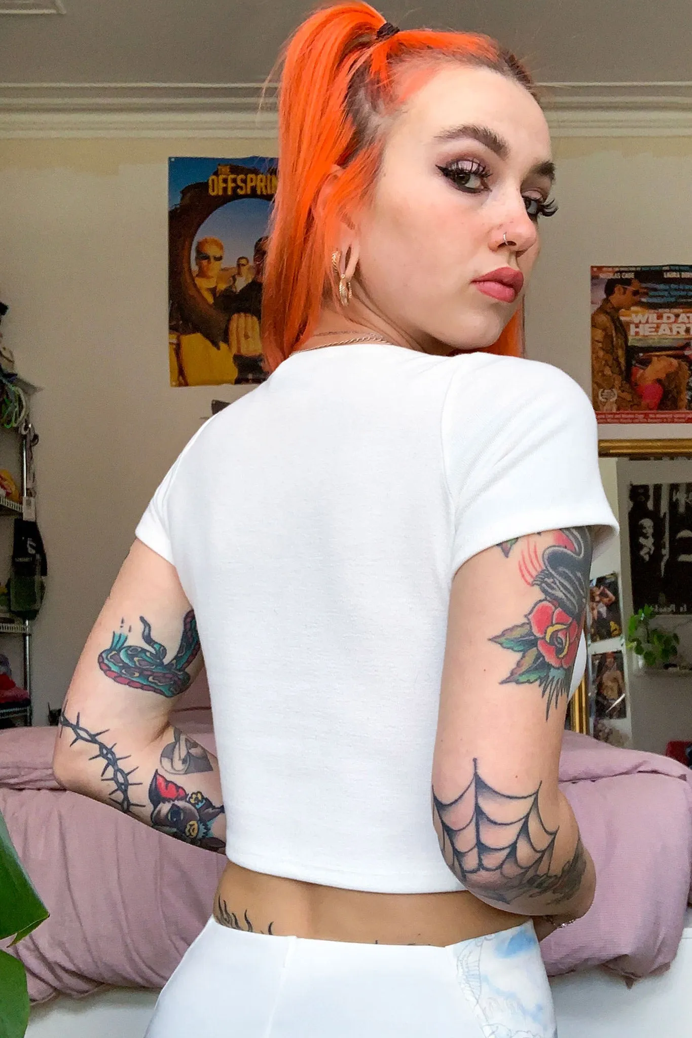 Waffle Crop Tee