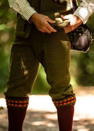 Walker & Hawkes Tweed Plus Fours Golf pants - Dark Sage