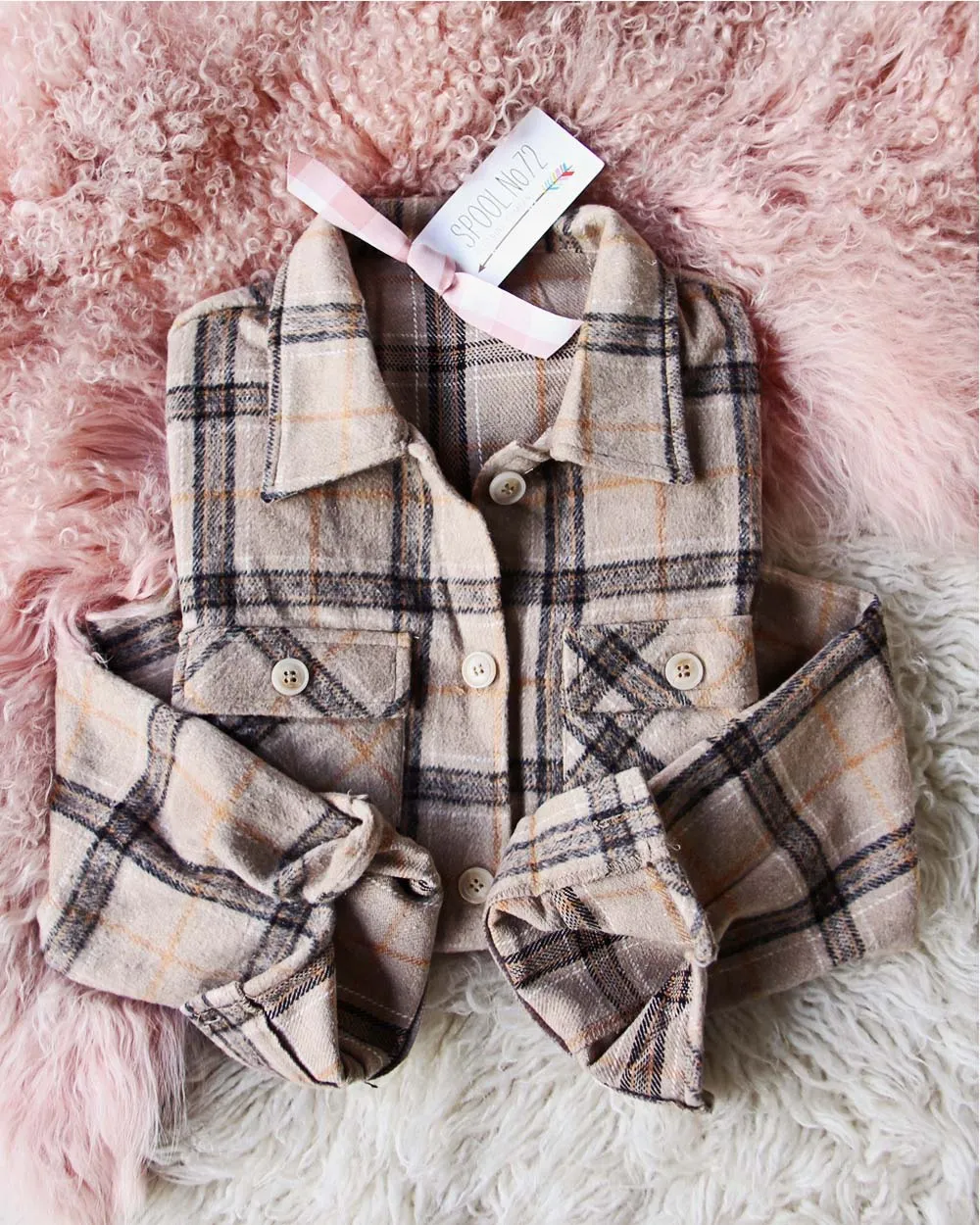 White Horse Plaid Flannel