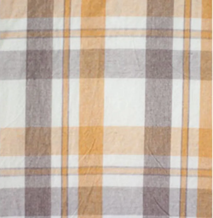 Wide Check Cotton Fabric, Plaid Cotton Fabric, Yarn Dyed, Prewashed Cotton Fabric, Quality Korean Fabric - Fabric By the Yard /43534
