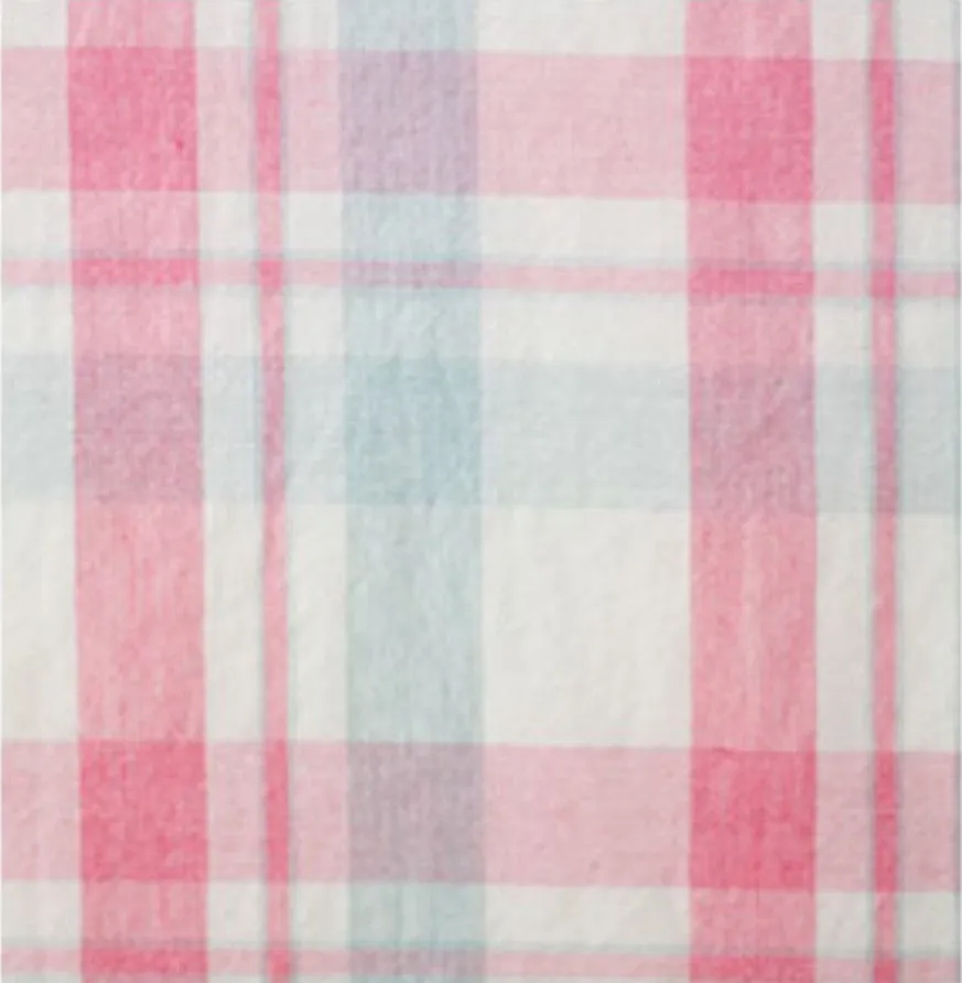 Wide Check Cotton Fabric, Plaid Cotton Fabric, Yarn Dyed, Prewashed Cotton Fabric, Quality Korean Fabric - Fabric By the Yard /43534