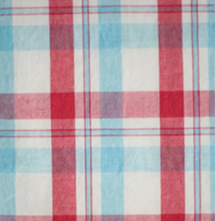 Wide Check Cotton Fabric, Plaid Cotton Fabric, Yarn Dyed, Prewashed Cotton Fabric, Quality Korean Fabric - Fabric By the Yard /43534
