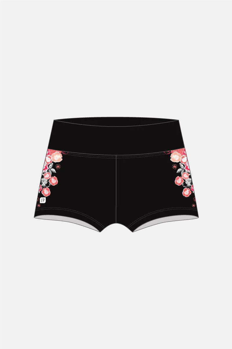Wide Waistband Shorts