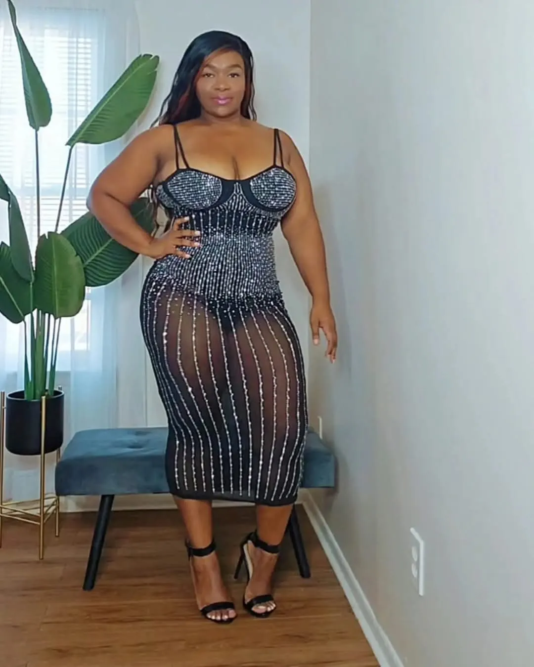 Wild Night Party Dress Black
