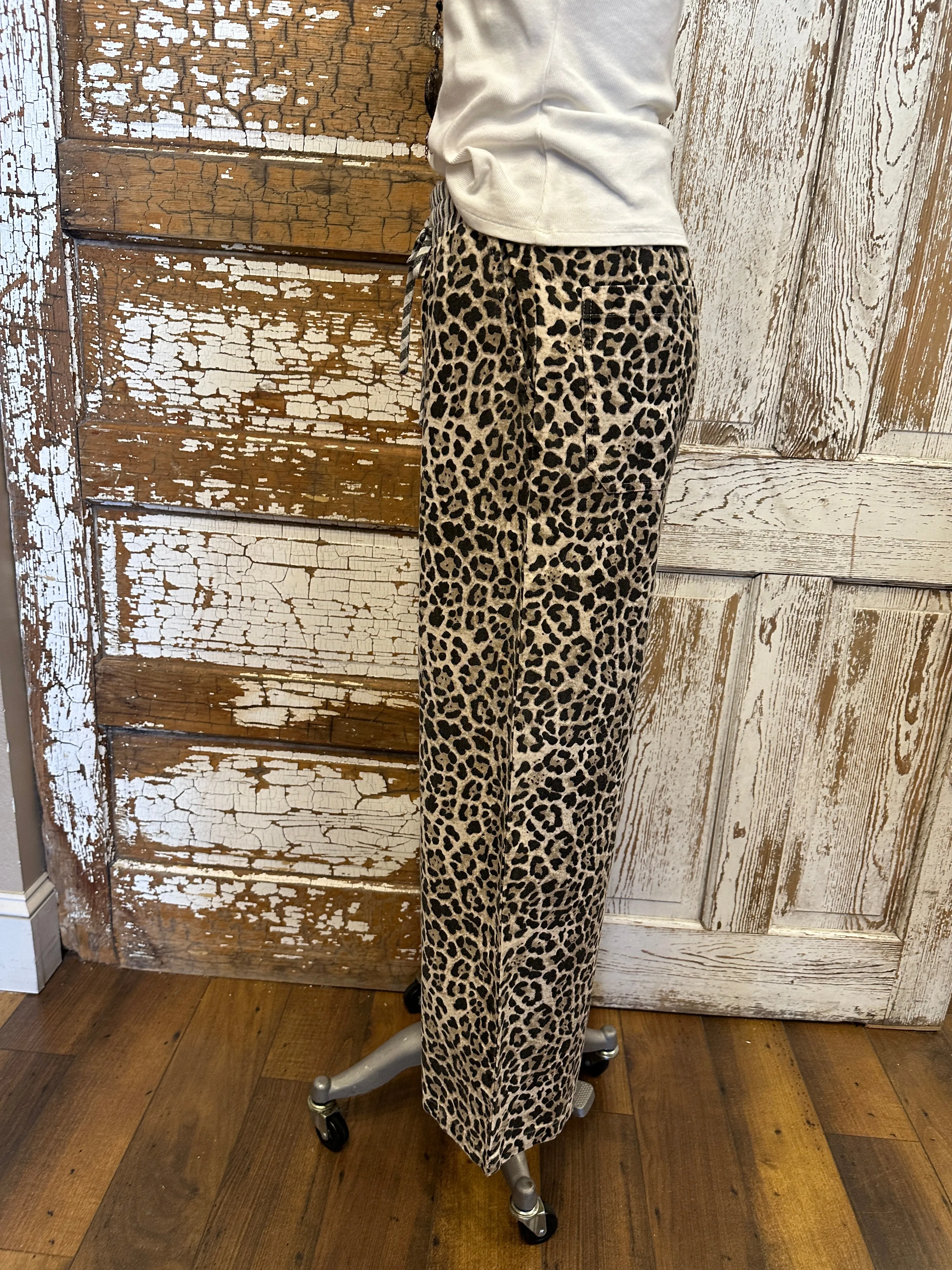 Wild Stride Leopard Pants