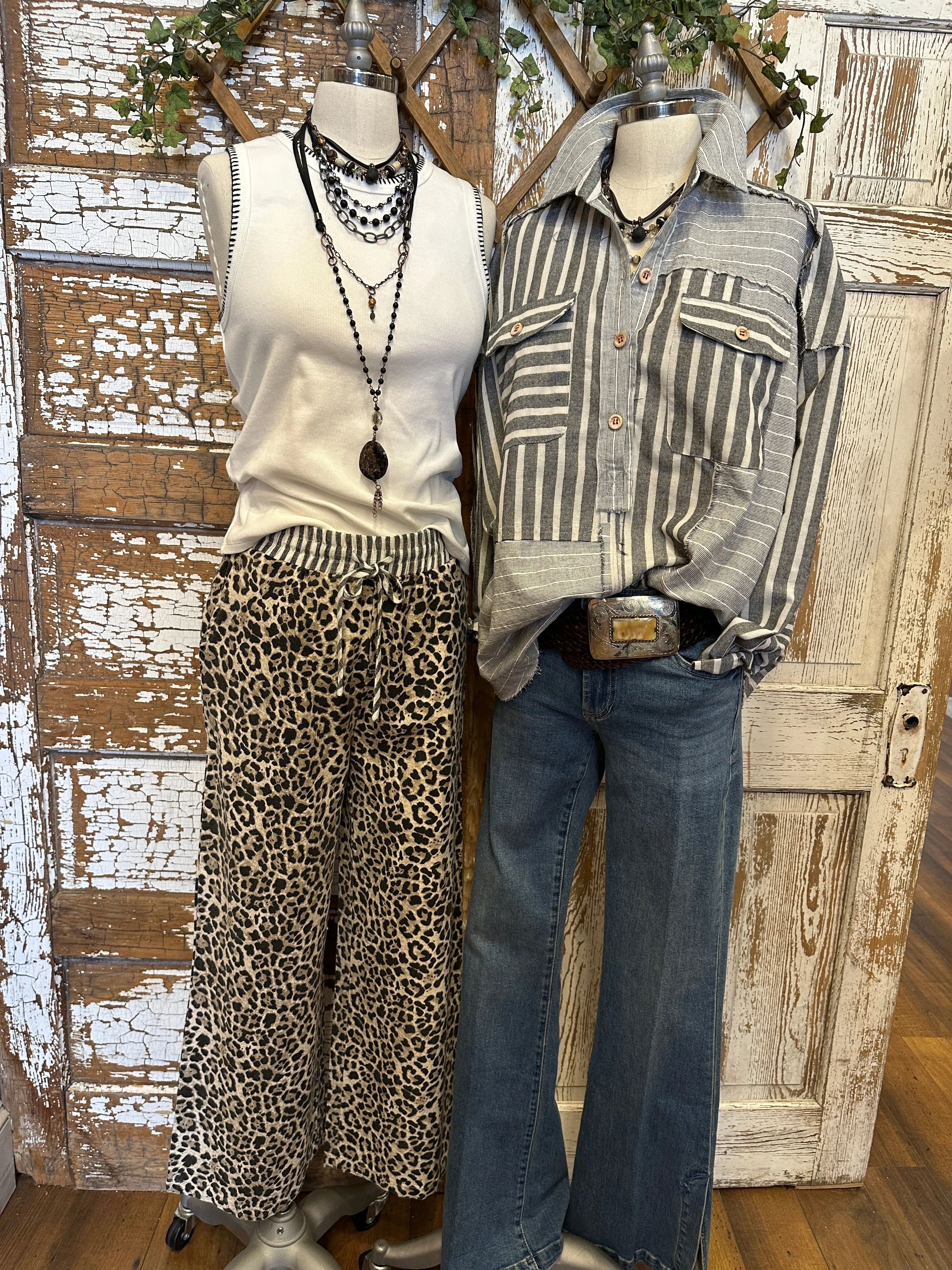 Wild Stride Leopard Pants