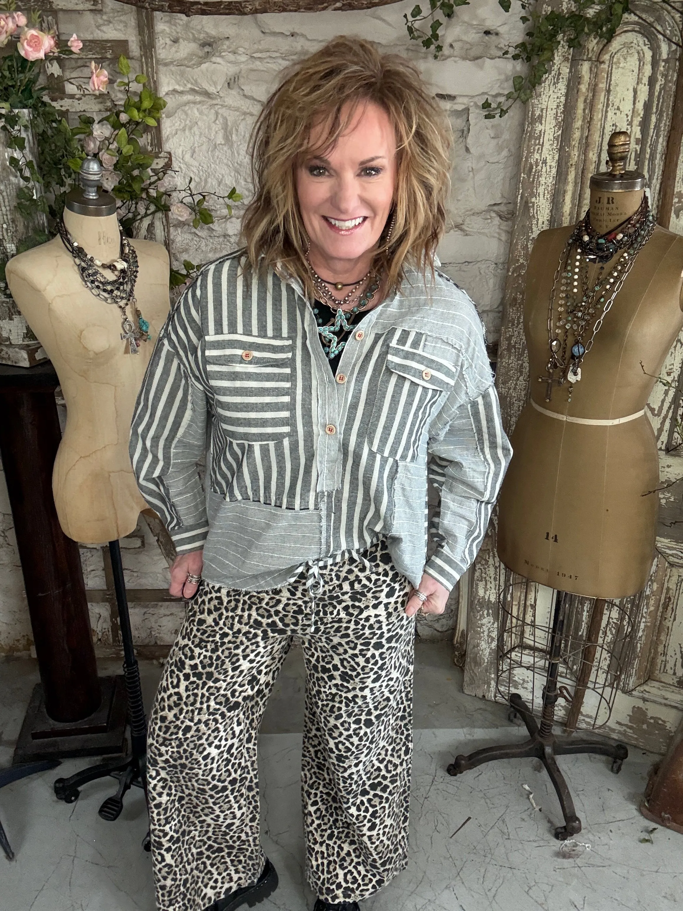 Wild Stride Leopard Pants