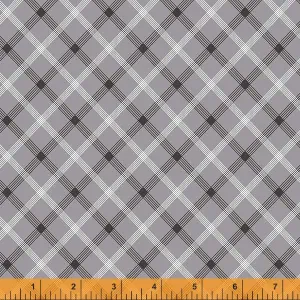Windham Sketchbook Bias Plaid Cement 53086-10