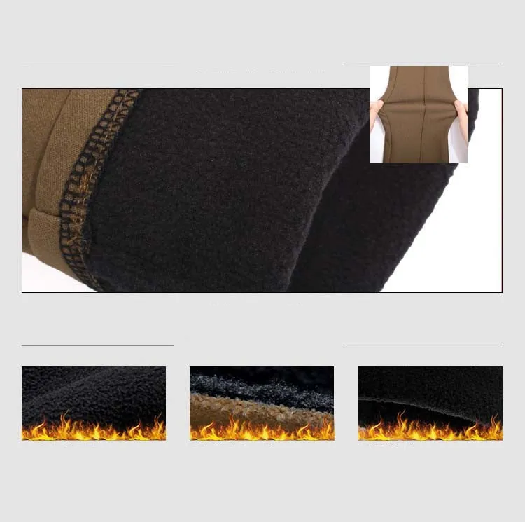 Winter Warm Women Stretch Elastic Pencil Pants