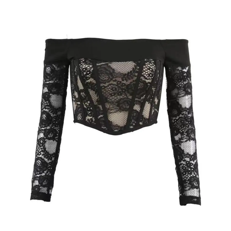 Women Off Shoulder Long Sleeve tops