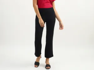 Women Solid Regular Fit Trousers