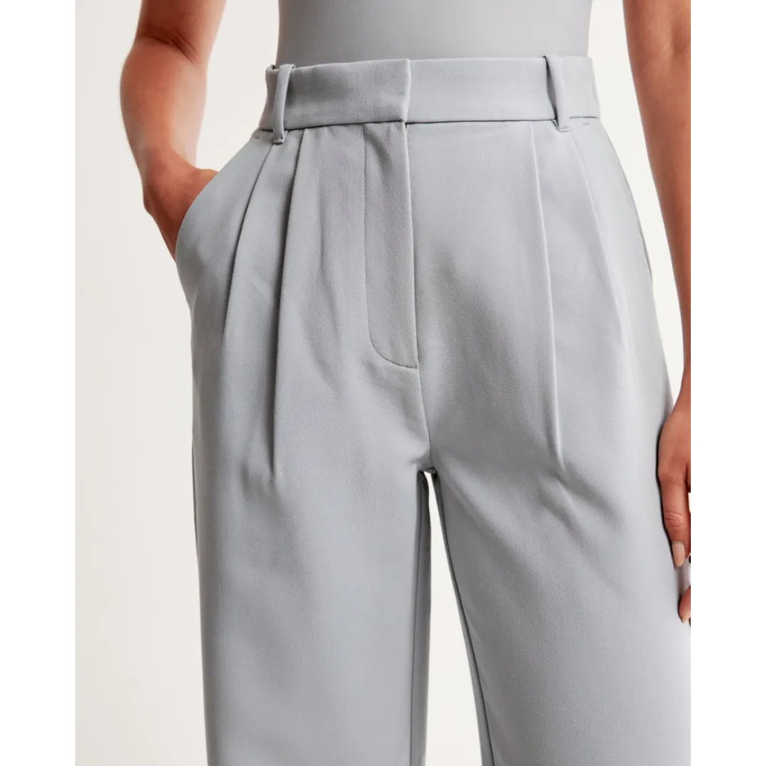 Women's High Waist Wide Leg Trousers | Comfortable