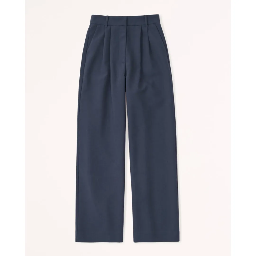 Women's High Waist Wide Leg Trousers | Comfortable