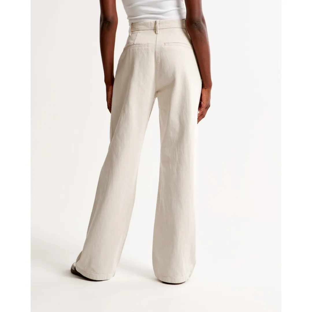 Women's High Waist Wide Leg Trousers | Comfortable