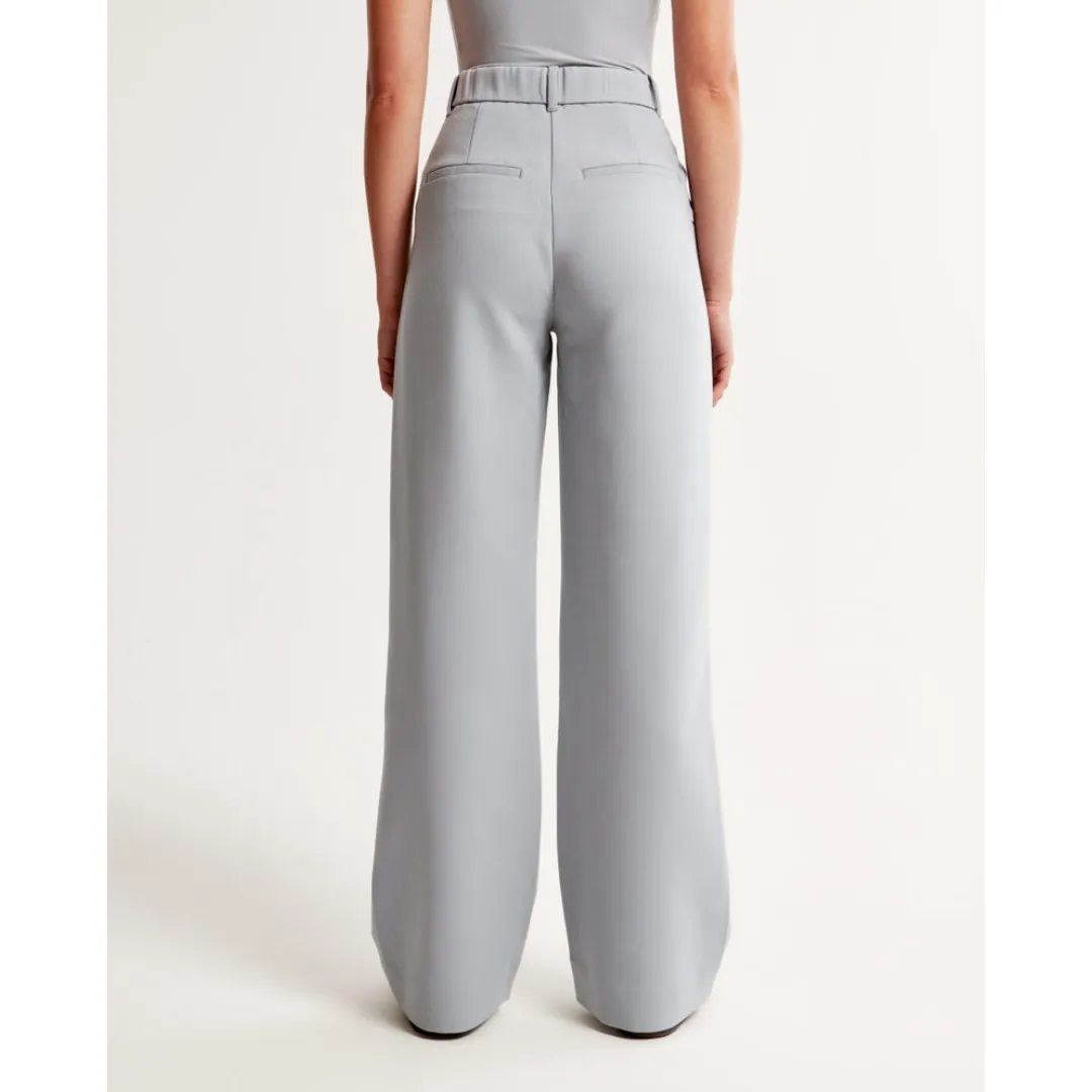Women's High Waist Wide Leg Trousers | Comfortable
