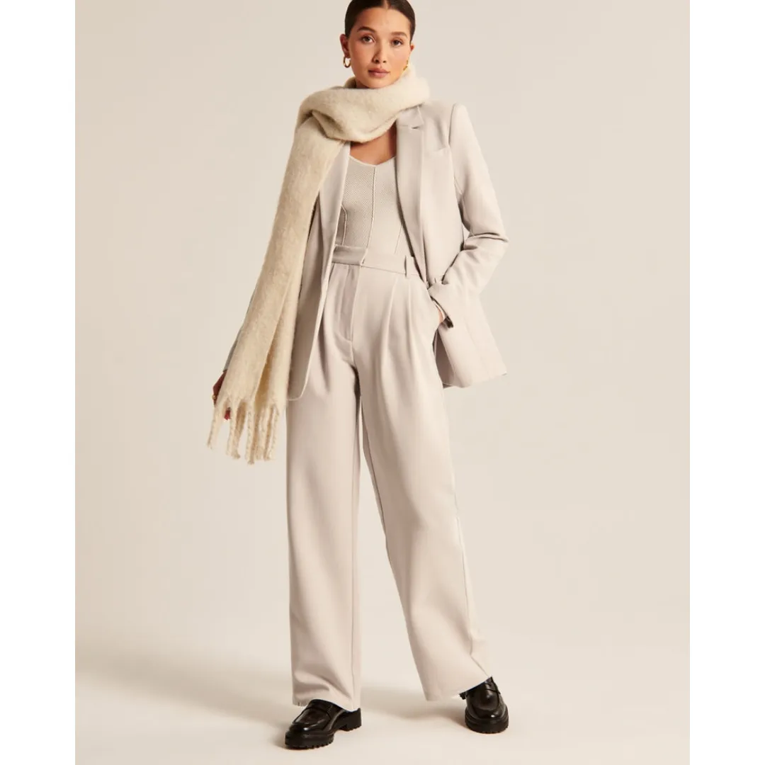 Women's High Waist Wide Leg Trousers | Comfortable