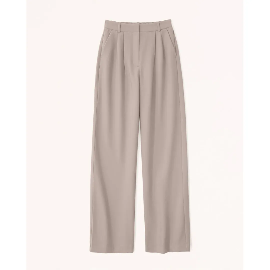 Women's High Waist Wide Leg Trousers | Comfortable