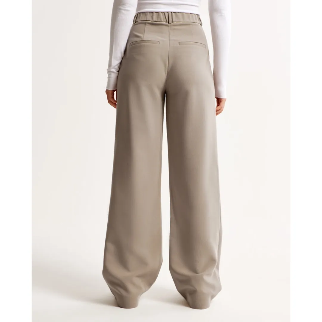 Women's High Waist Wide Leg Trousers | Comfortable