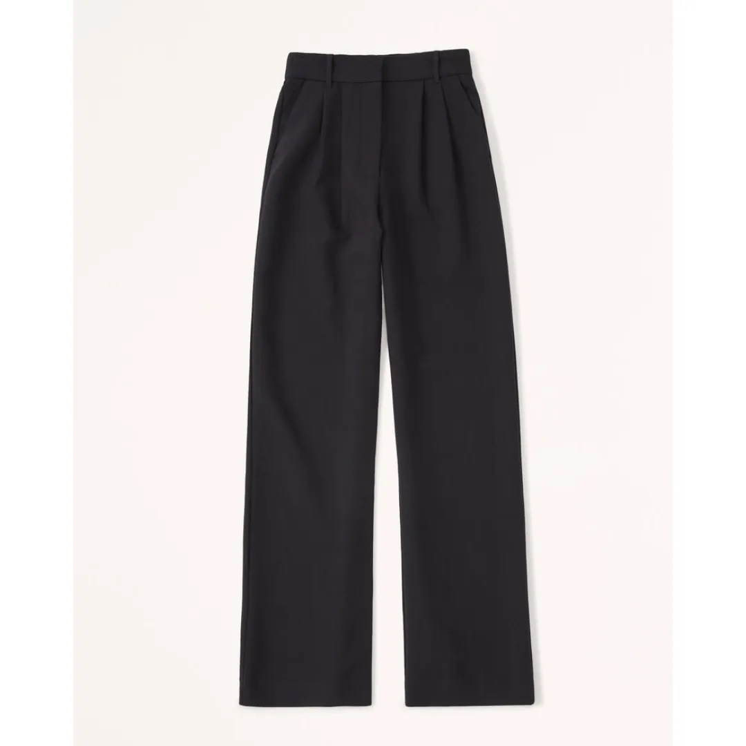 Women's High Waist Wide Leg Trousers | Comfortable