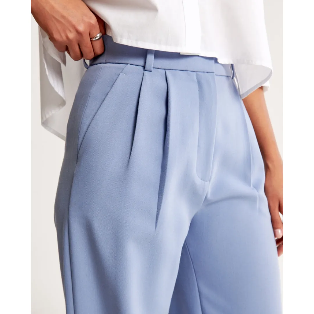 Women's High Waist Wide Leg Trousers | Comfortable