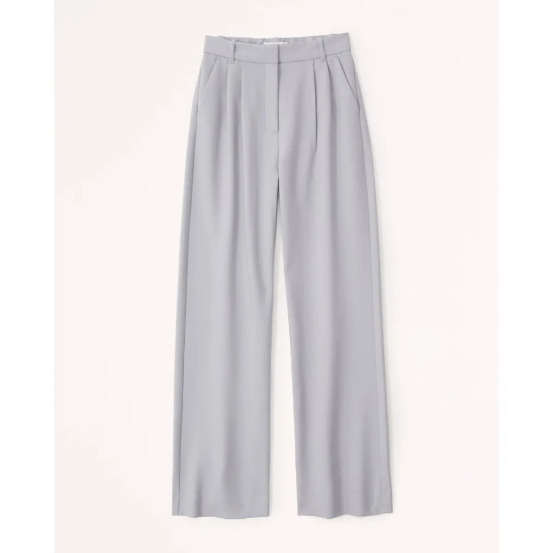 Women's High Waist Wide Leg Trousers | Comfortable