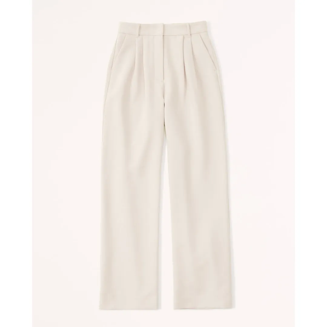 Women's High Waist Wide Leg Trousers | Comfortable