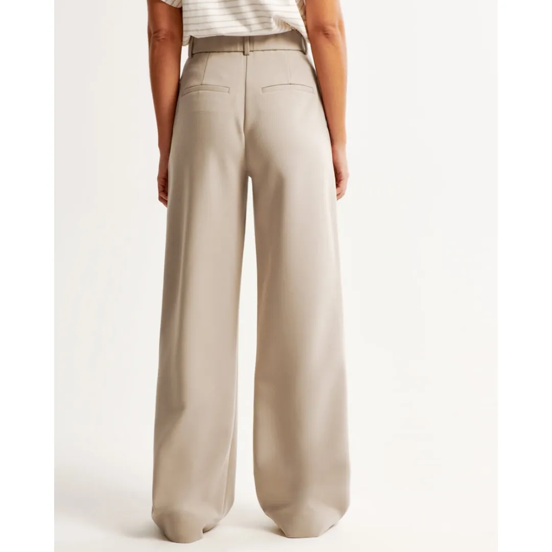 Women's High Waist Wide Leg Trousers | Comfortable
