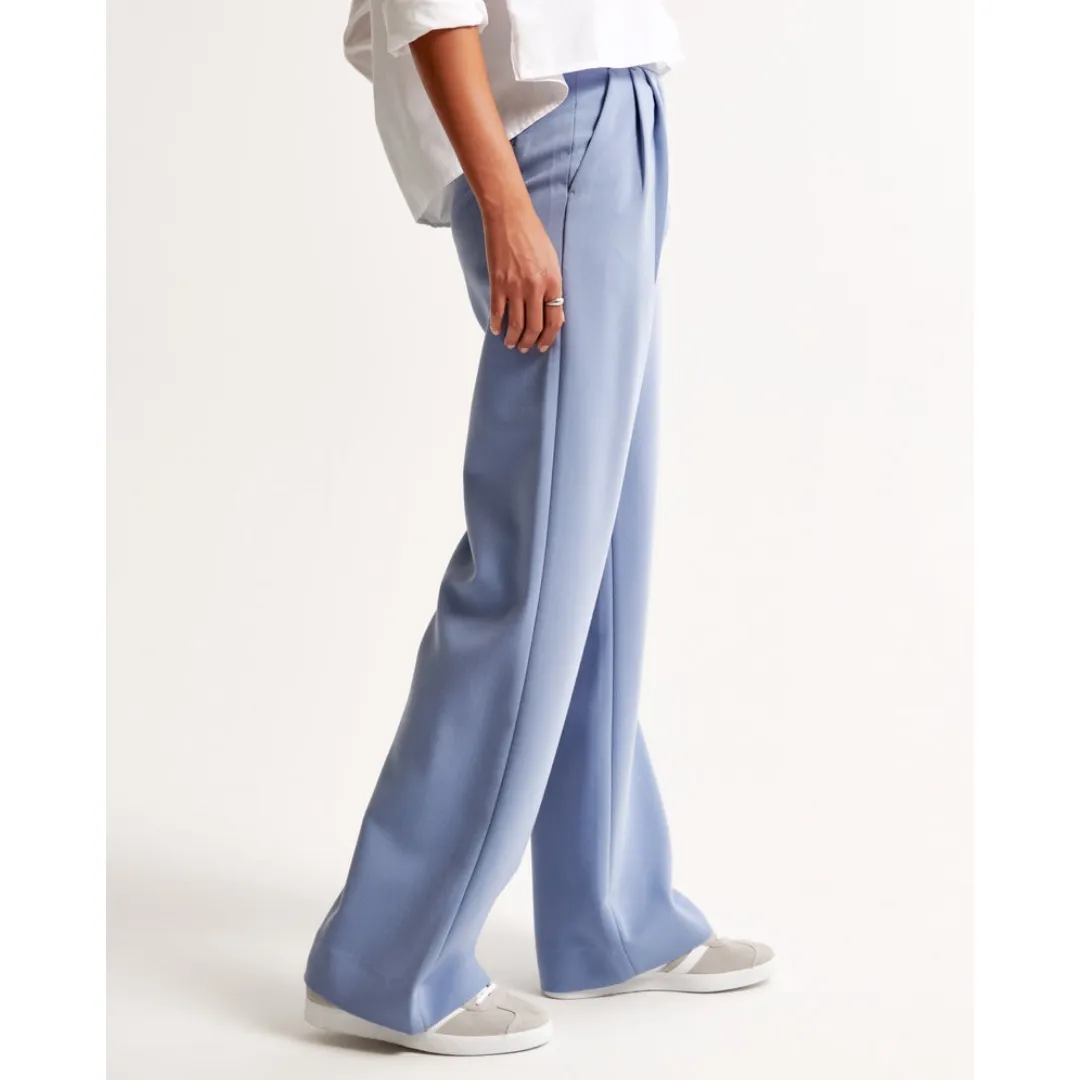 Women's High Waist Wide Leg Trousers | Comfortable