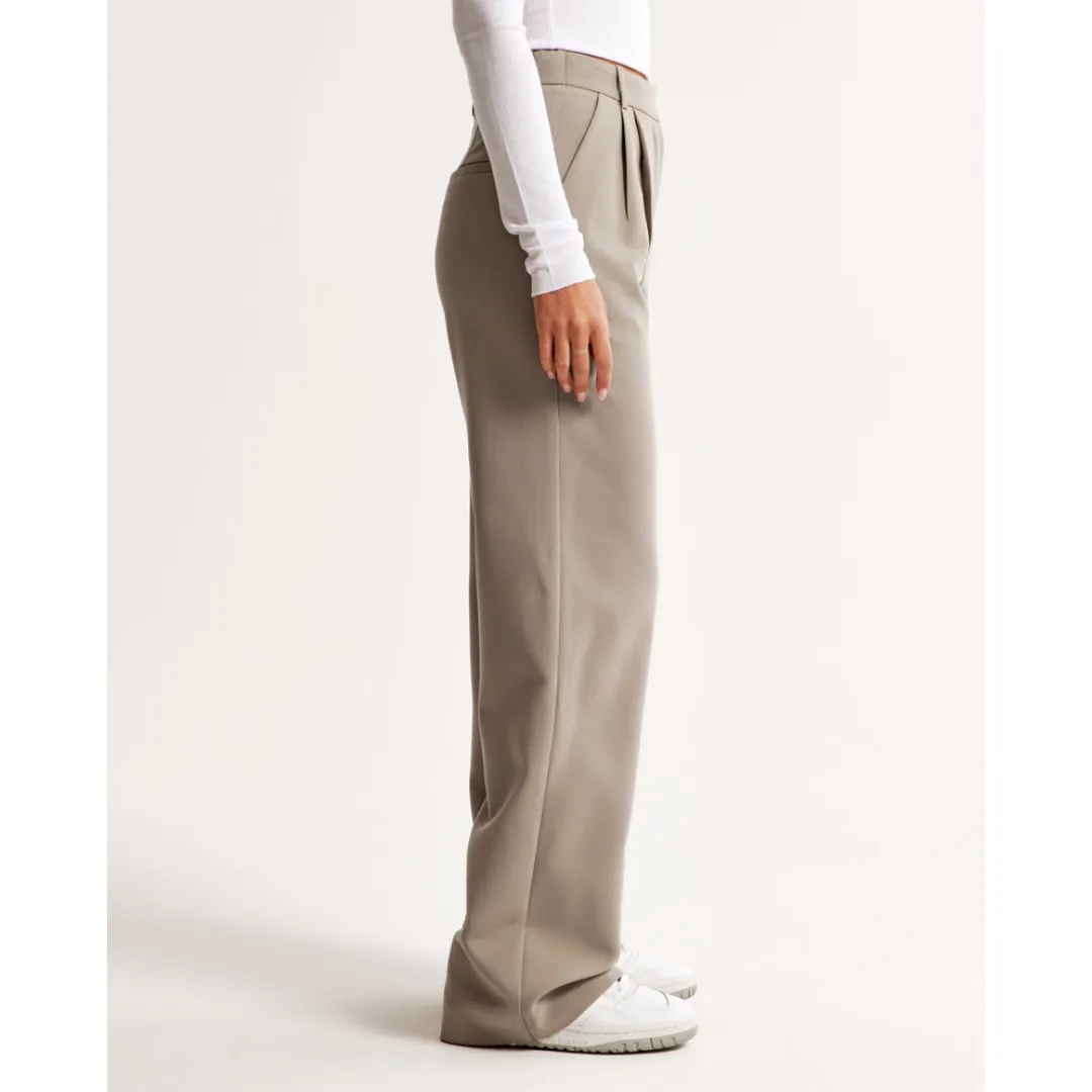 Women's High Waist Wide Leg Trousers | Comfortable