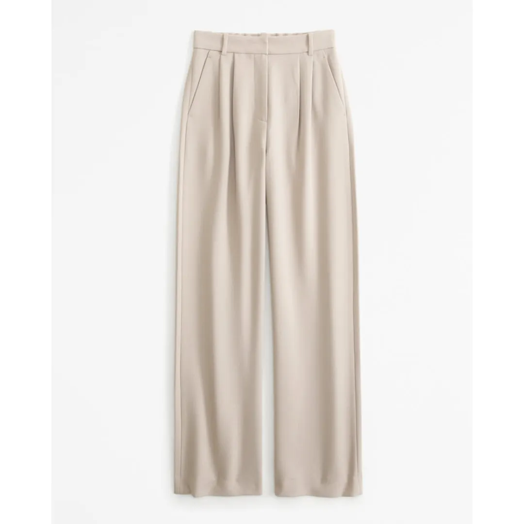 Women's High Waist Wide Leg Trousers | Comfortable