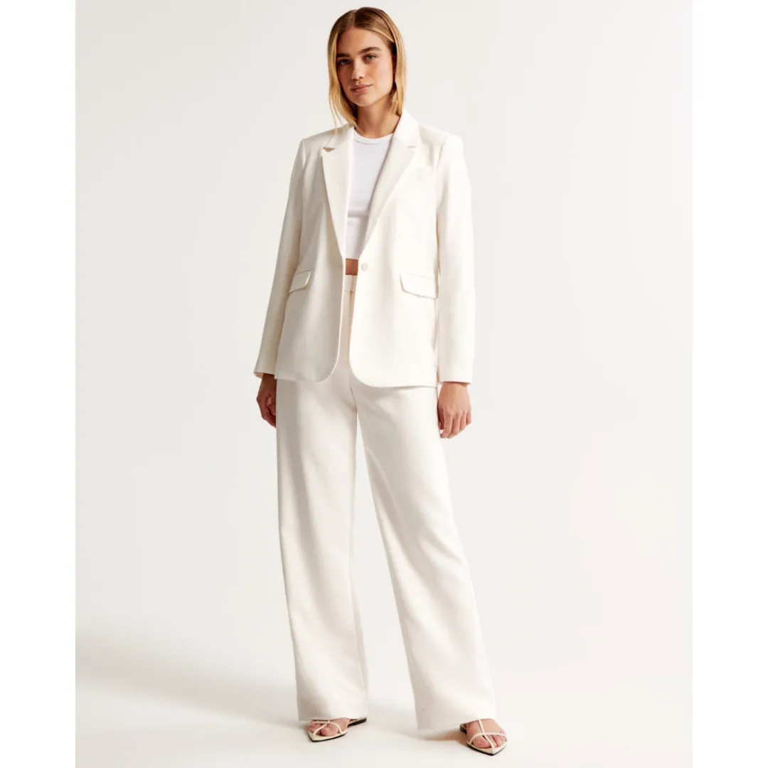 Women's High Waist Wide Leg Trousers | Comfortable