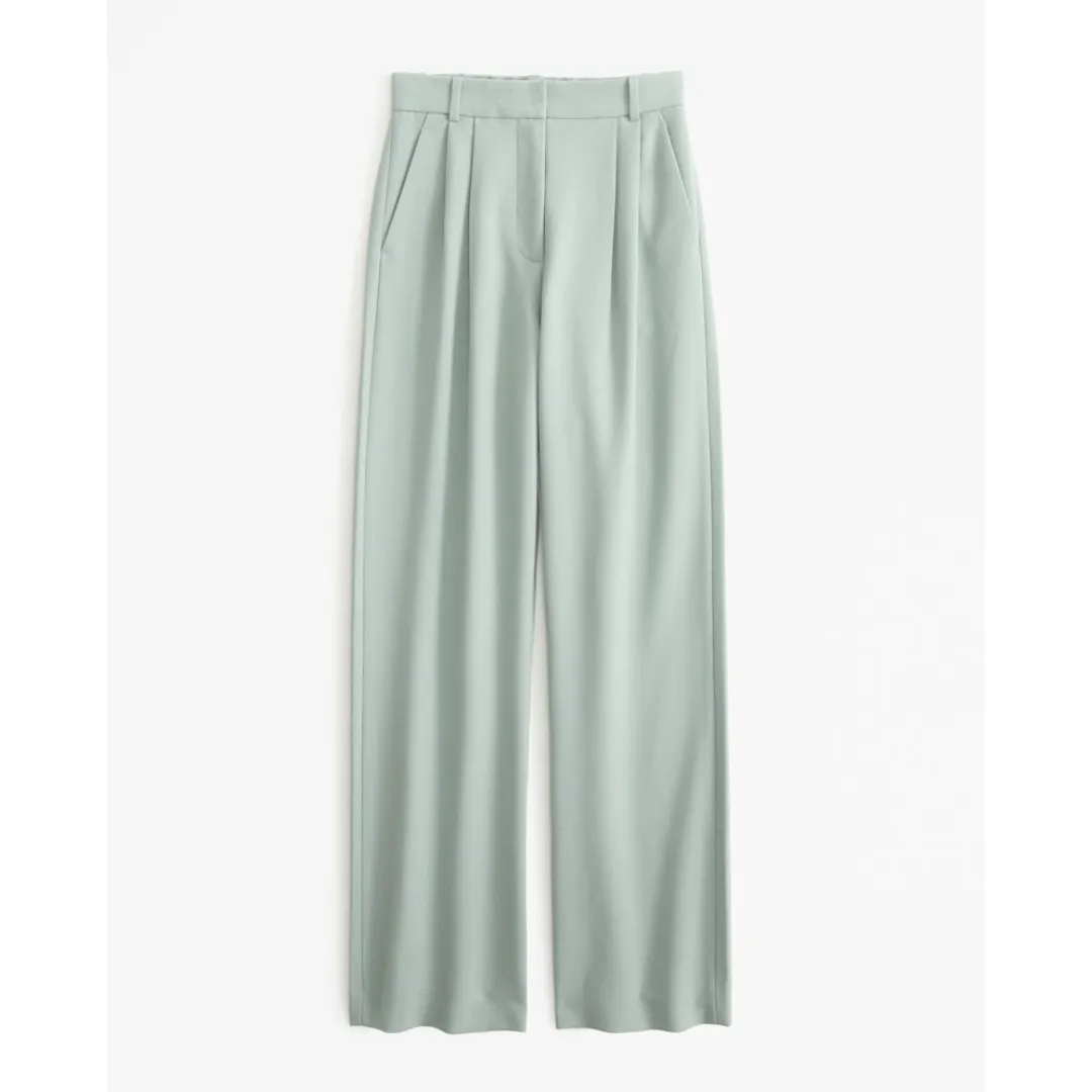 Women's High Waist Wide Leg Trousers | Comfortable