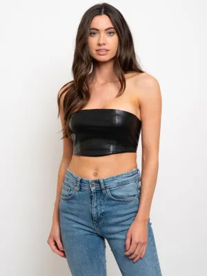 WOMEN'S LACE UP BRA TOP