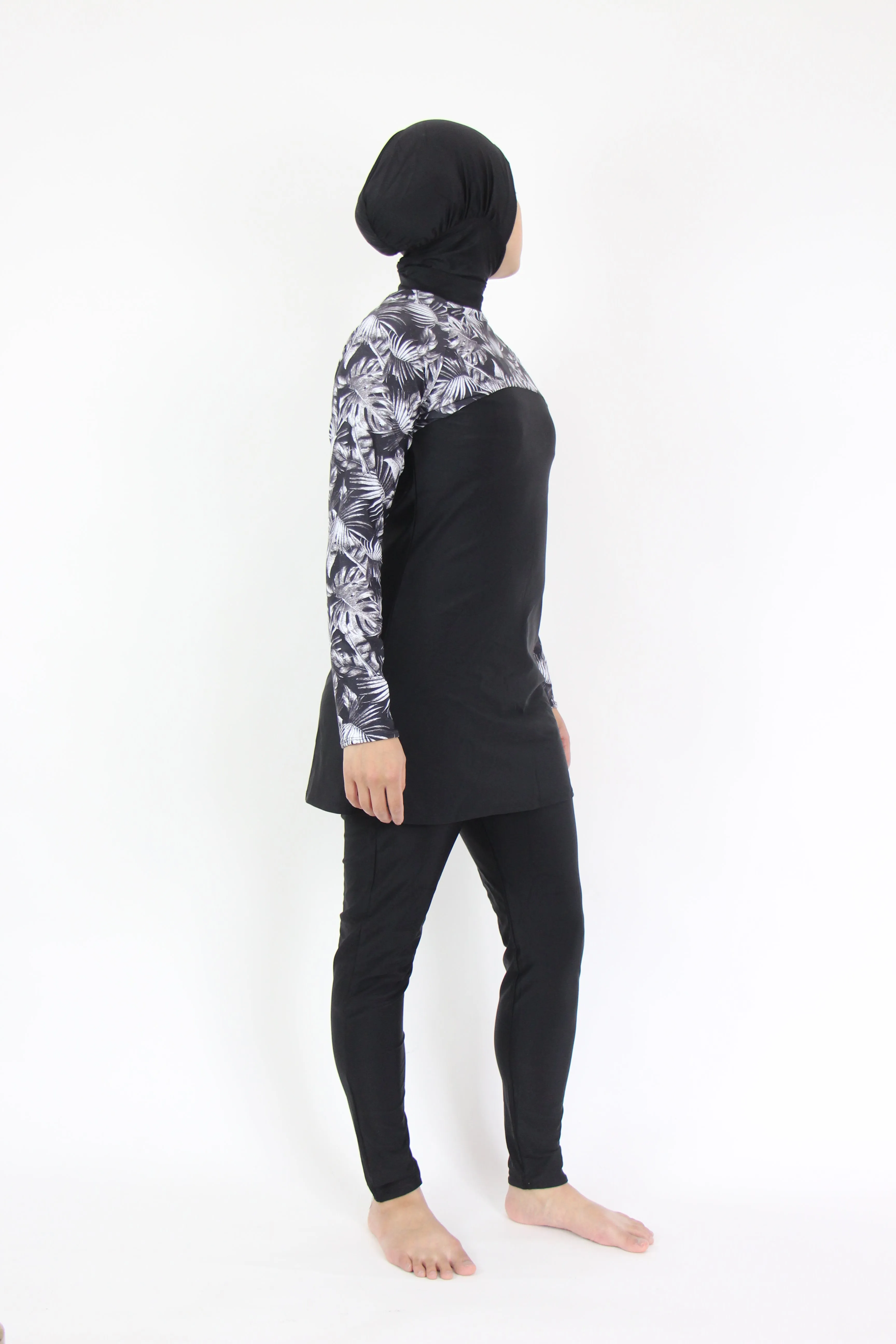 Womens  Modest Swimwear - Active (Printed)