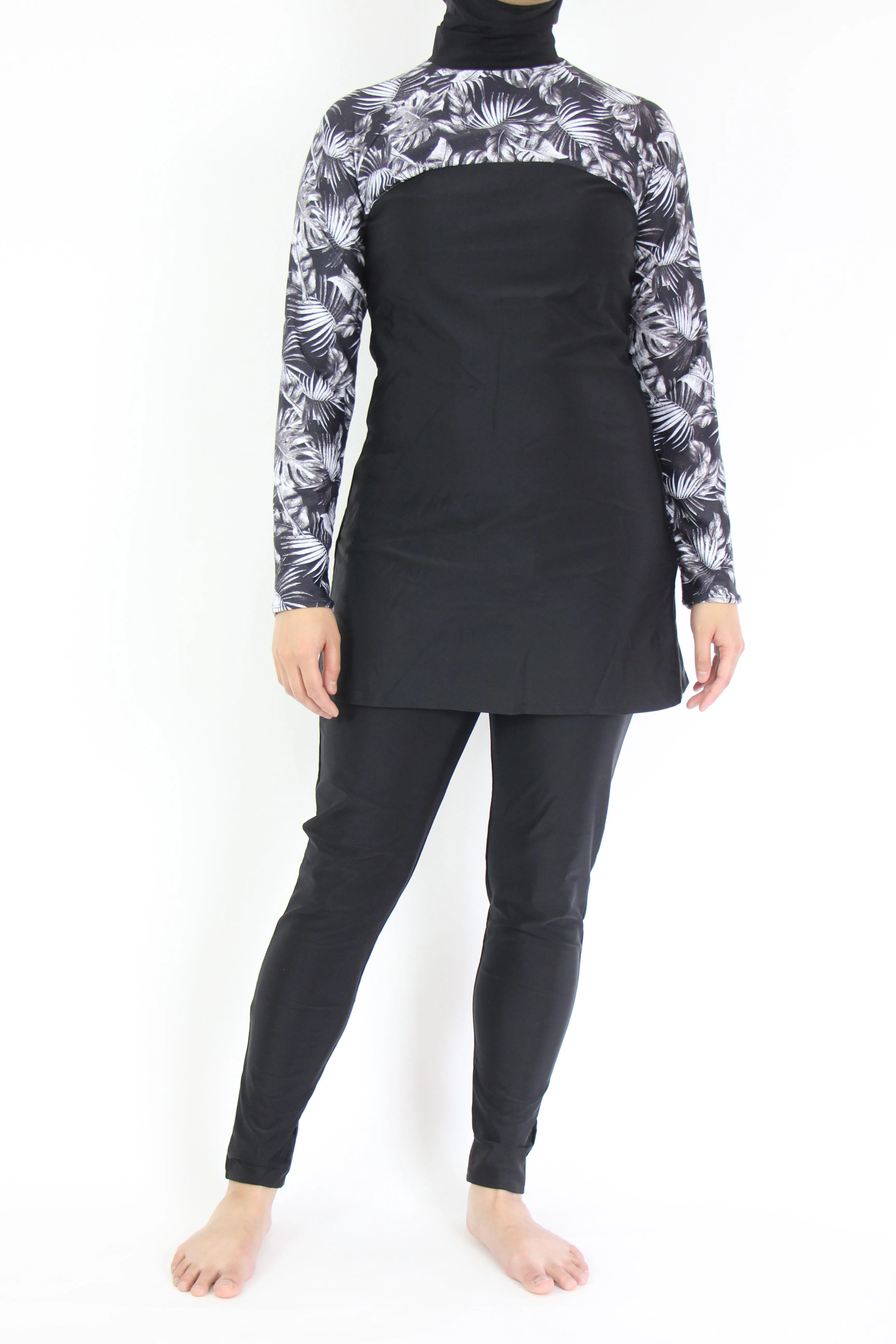 Womens  Modest Swimwear - Active (Printed)