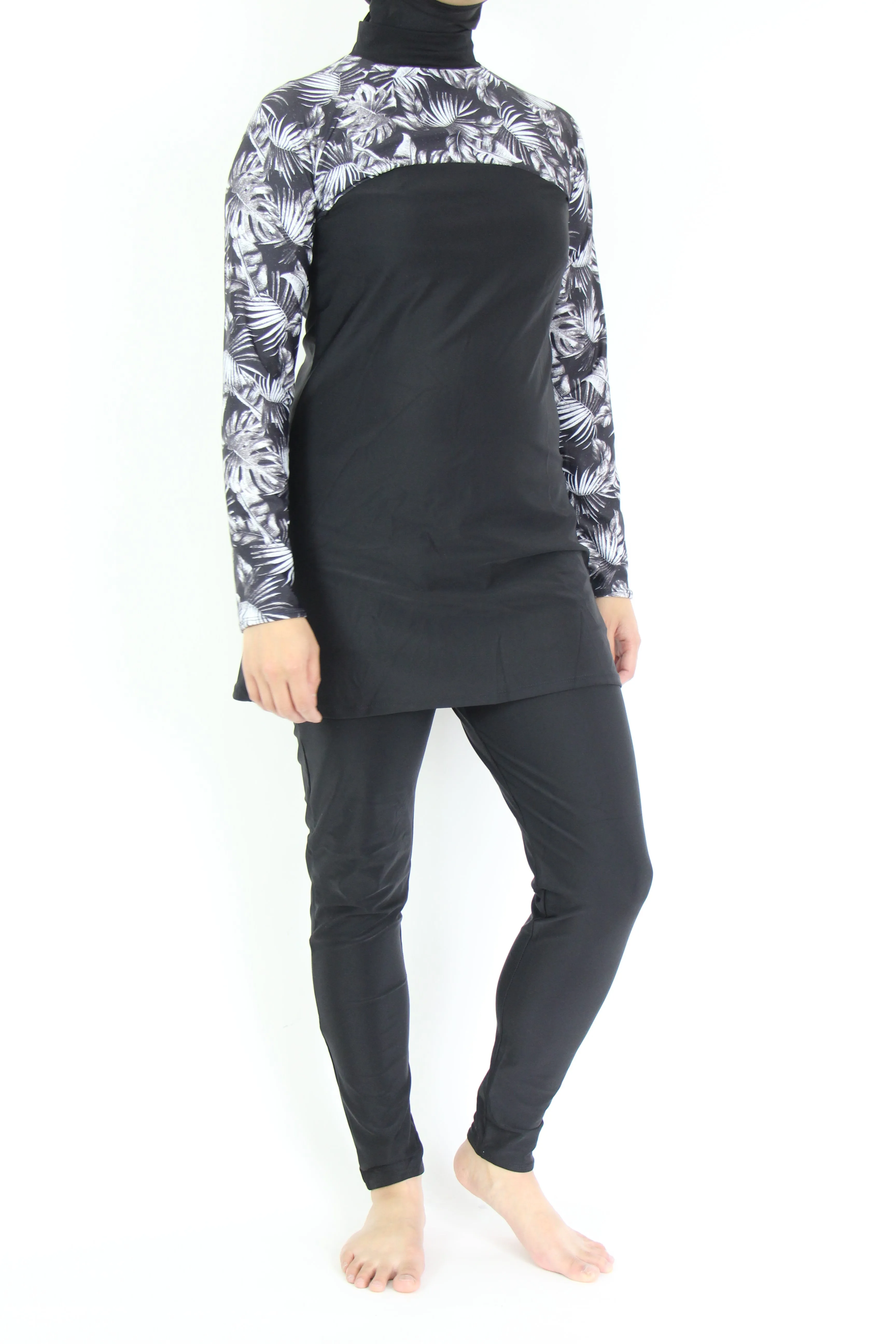 Womens  Modest Swimwear - Active (Printed)