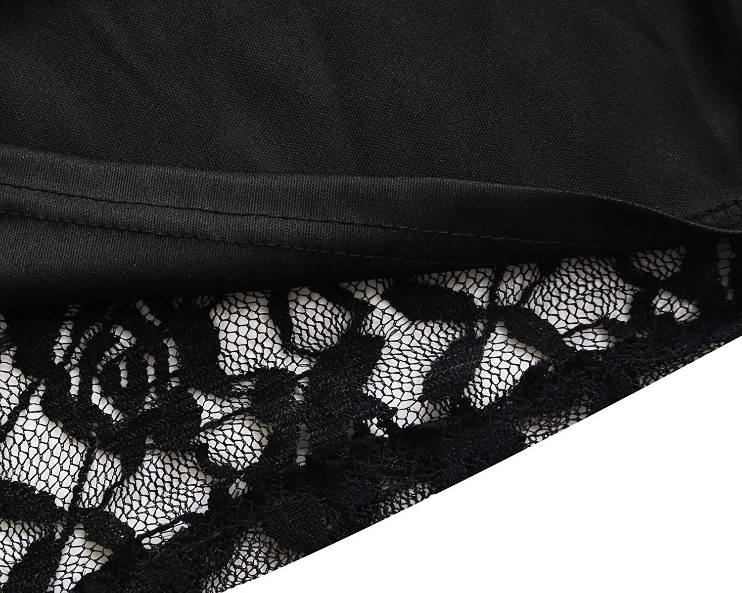 Women's V Neck Half Sleeve Ruched Lace Illusion Plus Size Night Out Cocktail Sexy Dresses