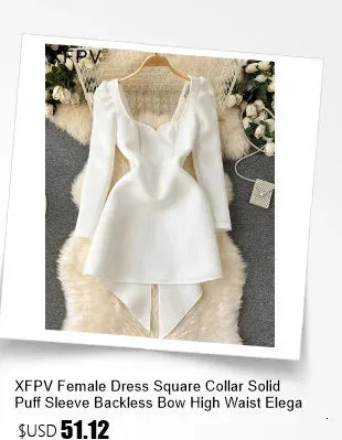 XFPV Women's Square Neck Sleeveless Jumpsuit Waistband Slim Loose Wide Leg Pants Romper Y2k Fashion Spring Summer 2025 SM11657