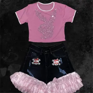 Y2k Lace Suit UB99149