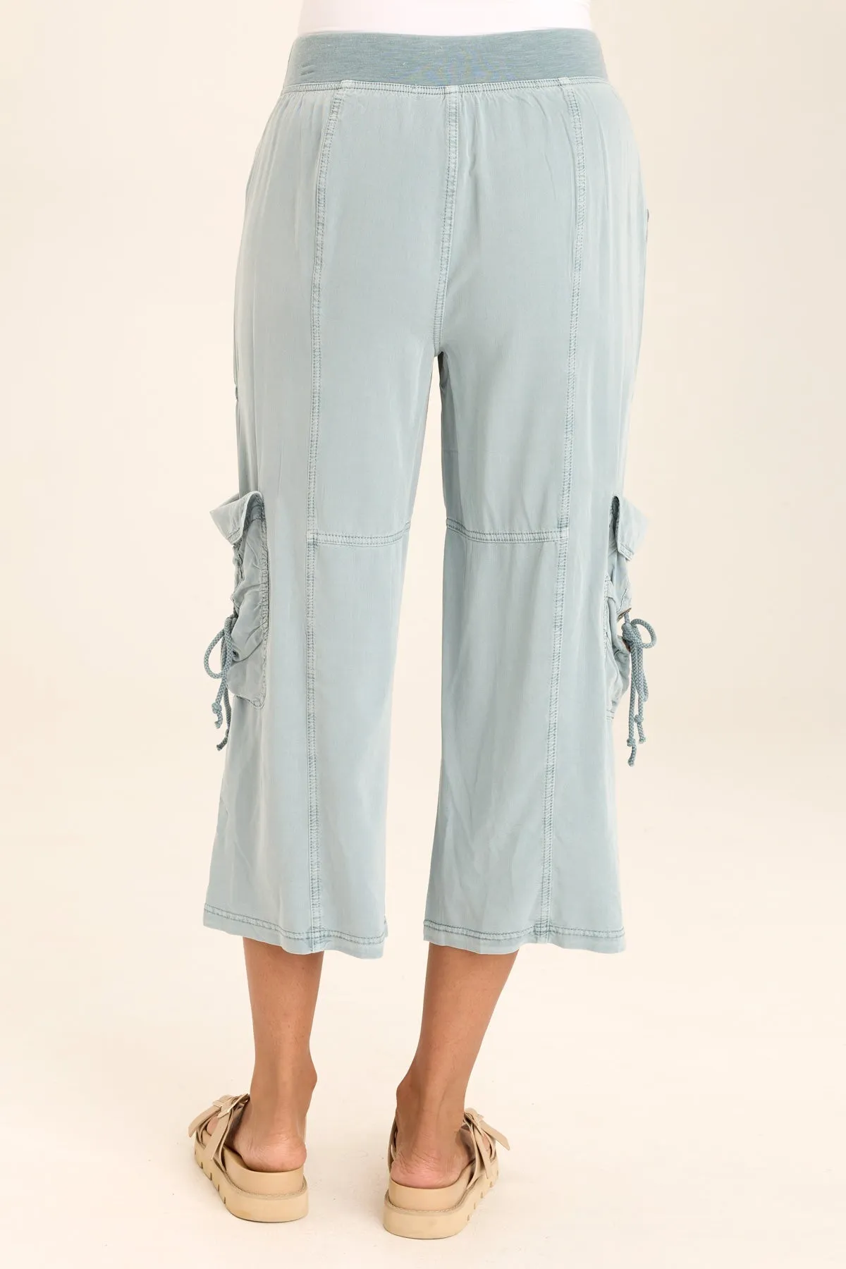 Yana Wide Leg Crop Cargo Gaucho