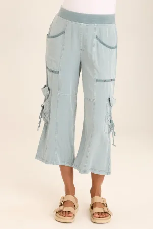 Yana Wide Leg Crop Cargo Gaucho